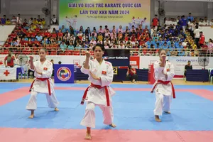 Gần 1.000 VĐV tranh tài tại Giải vô địch trẻ Karate quốc gia năm 2024