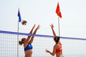 Nhiều VĐV chất lượng tranh tài tại giải bóng chuyền bãi biển nữ châu Á năm 2025