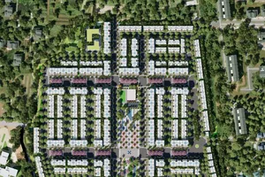 Phối cảnh tổng thể Dự án  Lumina Grand Square