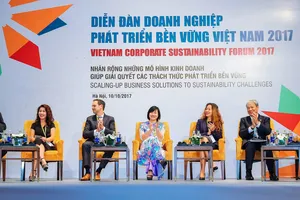 Đại diện các doanh nghiệp hàng đầu của Việt Nam và quốc tế tham gia diễn đàn