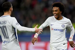 Bảng C: Qarabag FK - Chelsea 0-4: Willian lập cú đúp