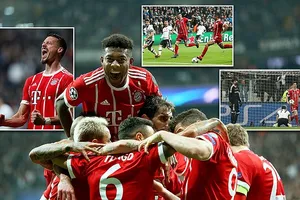 Besiktas - Bayern Munich 1-3 (chung cuộc 1-8): “Hùm xám” đại thắng, Jupp Heynckes phá kỷ lục