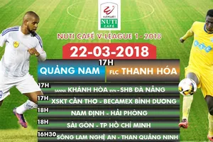 Quảng Nam - Thanh Hóa 0-1: Trận thắng đầu tay