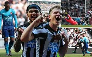 Newcastle United - Arsenal 2-1: Pháo thủ thất bại cay đắng