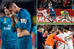 Sevilla - Real Madrid 3-2: Tội đồ Ramos, Kền Kền bất ngờ thất thủ