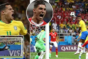 Brazil - Thụy Sĩ 1-1: Coutinho ghi bàn, Steven Zuber gỡ hòa đẹp mắt