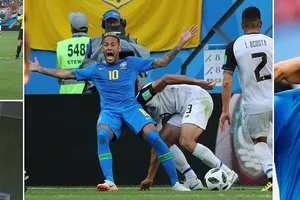 Bảng E, Brazil - Costa Rica 2-0: Coutinho, Neymar lập công phút cuối