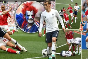 Bảng C, Đan Mạch - Pháp 0-0: Dắt tay nhau đi tiếp