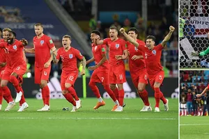 Vòng 1/8, Colombia - Anh 1-1 (pen 3-4): Yerry Mina quật khởi, Pickford, Eric Dier mới là người hùng