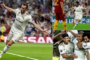 Real Madrid - Roma 3-0: Isco, Gareth Bale và Mariano thị uy sức mạnh nhà vô địch