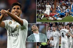 Real Madrid - RCD Espanyol 1-0: Marco Asensio ghi bàn nhờ công nghệ VAR