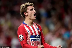Atletico Madrid - Club Brugge 3-1: Griezmann lập cú đúp, Koke ghi bàn phút 90+3