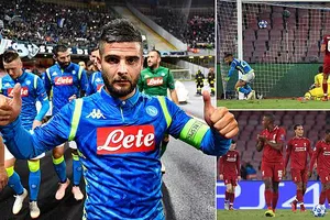 Napoli - Liverpool 1-0: Lorenzo Insigne làm người hùng phút 90