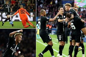 PSG - Crvena Zvezda 6-1: Neymar lập hattrick, Cavani, Di Maria, Mbappe khoe tài
