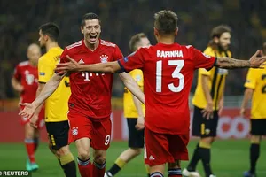 Athens - Bayern Munich 0-2: Martinez và Lewandowski lập công