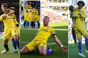 Burnley - Chelsea 0-4: Morata, Barkley, Willian, Loftus-Cheek đồng loạt lên tiếng