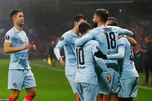 BATE Borisov - Chelsea 0-1: Giroud hóa người hùng