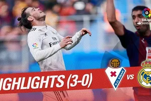 Eibar - Real Madrid 3-0: Escalante, Sergi Enrich, Garcia Martinez bắn hạ “Kền kền trắng“