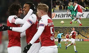 Vorskla Poltava - Arsenal 0-3: Smith-Rowe, Ramsey, Willock tưng bừng “bắn phá“