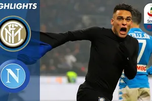 Inter Milan - Napoli 1-0: Lautaro Martinez tỏa sáng và trọng tài Mazzoleni tặng quà Napoli