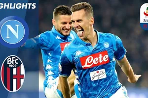 Napoli - Bologna 3-2: Milik, Mertens giành 3 điểm cho HLV Carlo Ancelotti