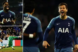 Tranmere Rovers - Tottenham 0-7: Serge Aurier, Llorente, Son Heung Min, Harry Kane khoe tài