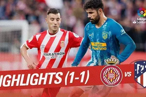 Girona - Atletico Madrid 1-1: Griezmann ghi bàn sau 9 phút, HLV Simeone bị cầm chân