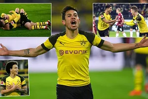 Borussia Dortmund - Hannover 5-1: Hakimi, Reus, Gotze, Guerreiro, Witxel khoe tài