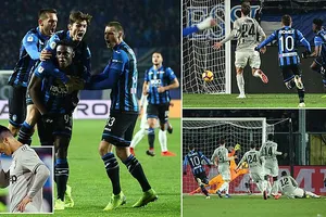 Atalanta - Juventus 3-0: Ronaldo tịt ngòi, bất ngờ bị Castagne, Zapata hạ gục