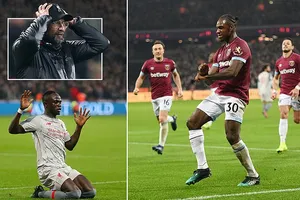 West Ham - Liverpool 1-1: Sadio Mane mở tỷ số, Antonio gỡ hòa, Jurgen Klopp bị cầm chân