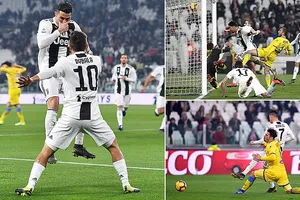 Juventus - Frosinone 3-0: Dybala, Bonucci, Ronaldo nối dài thành tích 24 trận Serie A bất bại