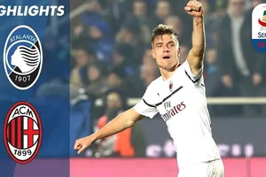 Atalanta - AC Milan 1-3: Calhanoglu ghi bàn, Piatek xuất thần lập cú đúp giành 3 điểm