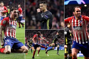 Atletico Madrid - Juventus 2-0: Ronaldo tịt ngòi, Gimenez, Godin tỏa sáng 5 phút giành chiến thắng
