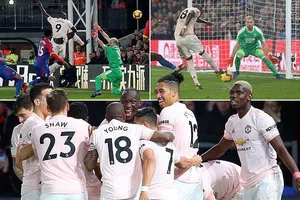 Crystal Palace - Man United 1-3: Lukaku lập cú đúp, Ashley Young mang chiến thắng cho HLV Solskjaer