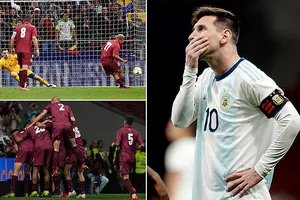 Argentina - Venezuela 1-3: Salomon Rondon, Jhon Murillo, Josef Martinez gieo sầu cho Messi