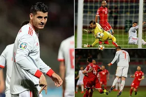 Malta - Tây Ban Nha 0-2: Dấu ấn Morata, Tây Ban Nha nhất bảng F