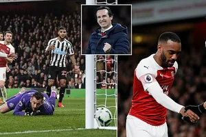 Arsenal - Newcastle 2-0: Ramsey, Lacazette “bắn phá”, HLV Unai Emery vào tốp 3