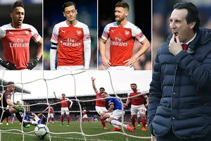 Everton - Arsenal 1-0: Jagielka phá tan dự định của HLV Unai Emery