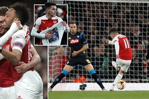 Arsenal - Napoli 2-0: Ramsey khai màn, Koulibaly phản lưới nhà