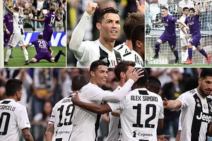 Juventus - Fiorentina 2-1: Alex Sandro tỏa sáng, Ronaldo sớm đăng quang Scudetto