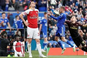 Leicester - Arsenal 3-0: Maitland-Niles bị đuổi, Tielemans, Vardy bắn hạ Pháo thủ