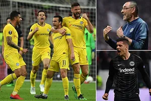 Eintracht Frankfurt - Chelsea 1-1: Luka Jovic ghi bàn, Pedro gỡ hòa, HLV Sarri tạm dẫn lợi thế