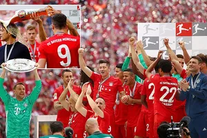 Bayern Munich - Frankfurt 5-1: Coman, Alaba, Sanches, Ribery. Robben thăng hoa, Bayern đăng quang