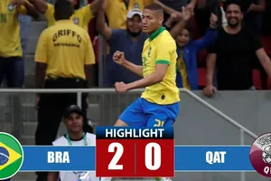 Giao hữu Brazil - Qatar 2-0: Neymar tái chấn thương, Richarlison, Jesus lập công
