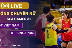 🔴TRỰC TIẾP Bóng chuyền Nữ SEA Games 32: Việt Nam - Singapore