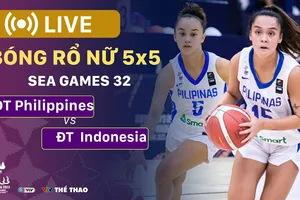🔴 TRỰC TIẾP SEA Games 32, Bóng rổ nữ 5x5: PHILIPPINES vs INDONESIA