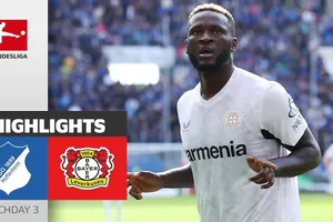 Hoffenheim vs Leverkusen 1-4: Terrier mở bàn, Boniface tỏa sáng cú đúp, Wirtz ấn định chiến thắng nhẹ nhàng