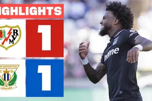 Rayo Vallecano vs Leganes 1-1: Sergio Camello mở bàn phút thứ 8, Juan Cruz tỏa sáng chia điểm