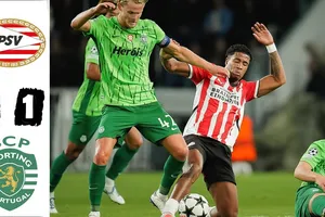 PSV vs Sporting 1-1: Schouten mở tỷ số, Maximiliano Araujo kiến tạo, Braganca buộc chủ nhà PSV chia điểm phút 83