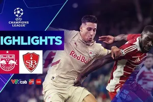 Salzburg vs Brest 0-4: Sima xuất thần cú đúp bàn thắng, Camara lập công, Balde kiến tạo, Lage ấn định chiến thắng 4 sao